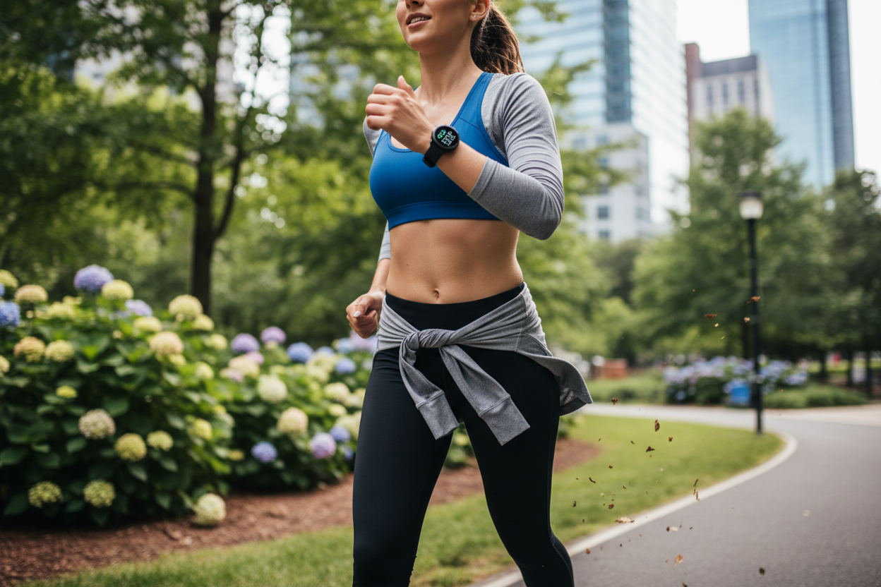 Nevora Smartwatch - Female Runner